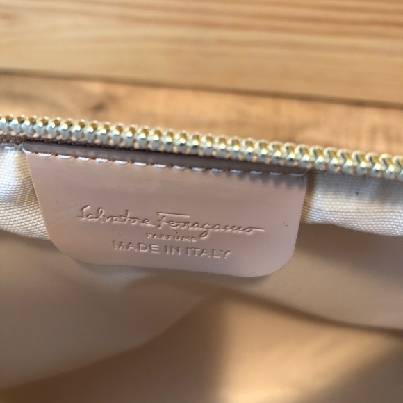 Salvatore Ferragamo cosmetic bag. Can be worn as a clutch as well. - Picture 2 of 4